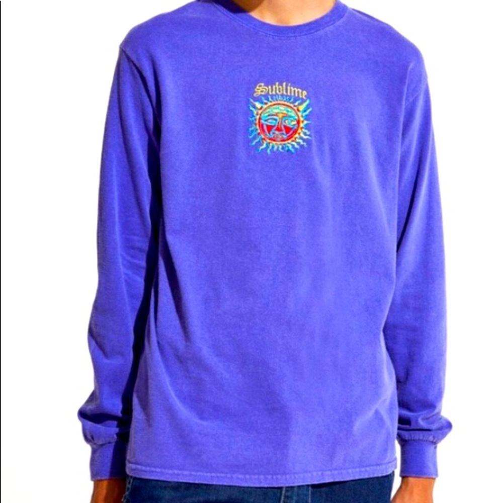 Sublime Long Sleeve Embroidered T Shirt
